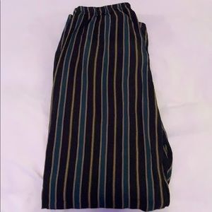 Brandy Melville loose striped pants